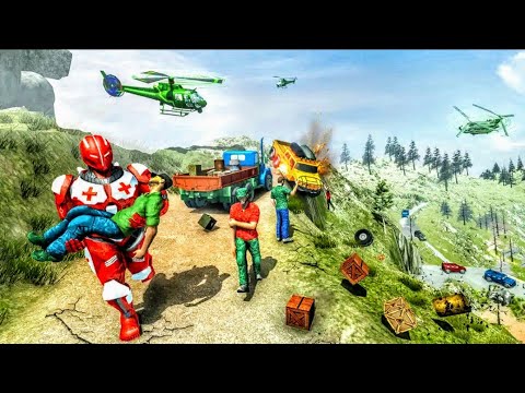 US Army Robot Hero Ambulance Rescue | Driving Simulator | Android Gameplay