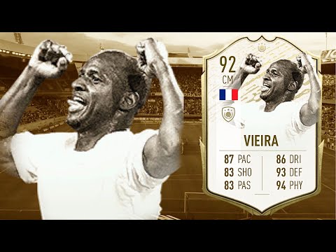 FIFA 20: PATRICK VIEIRA 92 PRIME ICON MOMENT PLAYER REVIEW I FIFA 20 ULTIMATE TEAM