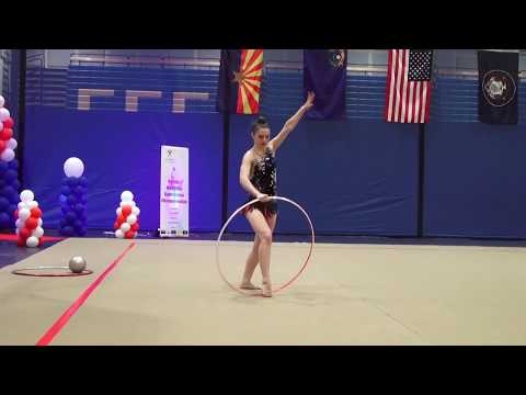 Anya Voznyuk, Hoop, Level 9 Sr.
