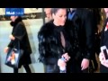 Khloe Kardashian Shows Her Assets In Leather Trousers And Sheer