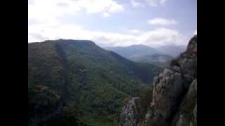 preview picture of video 'mototrip: Грузия-Армения-Н.Карабах, сентябрь 2013 г. - Шуша, ущелье Дашалты 2013-09-14_11:12'
