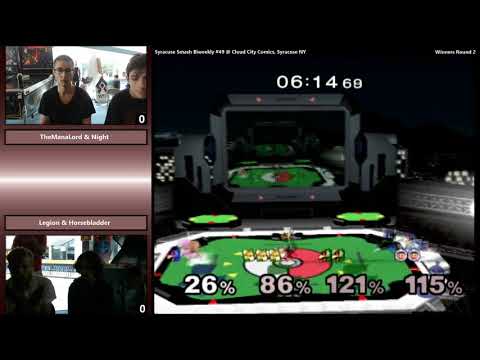 Syracuse Smash Biweekly #49 TheManaLord & Night vs Legion & Horsebladder - Winners Round 2