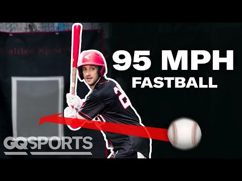 1st YouTube video about how far can the average person hit a baseball