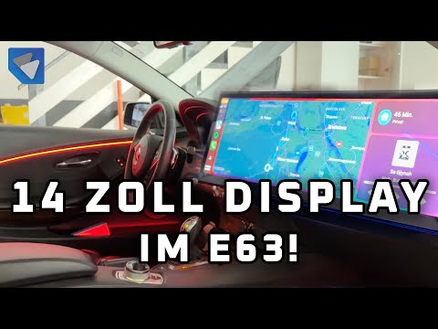 Komplett Umbau beim BMW E63, Panorama Dach Beleuchtung, 14 Zoll Display und Ambiente Beleuchtung