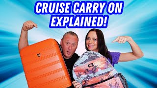 🎒 CRUISE CARRY-ON: What You NEED to Pack & Bring on Embarkation Day! 🚢