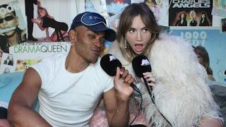 I’m making a tape with Suki Waterhouse