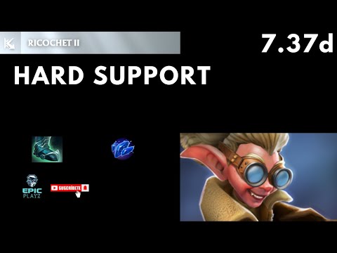 Dota 2 Patch 7.37d Snapfire POS 5 (Hard Support) Gameplay
