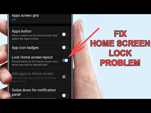 Fix Home Screen Lock Problem