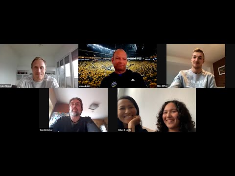 Digitaler TOP4-Fantalk mit Marco Baldi, Niels Giffey, Luke Sikma und Tom Böttcher