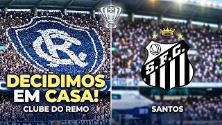 REMO X SANTOS: Por que decidir no Mangueirão muda TUDO nas Oitavas? Leão Azulino
