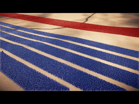 250,000 Heavy Knights Vs 150,000 Elves Spearman | Ultimate Epic Battle Simulator 2 | UEBS