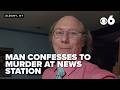 CONFESSION Man Confesses To Killing His Parents During News Interview Arrested In Front Of Station