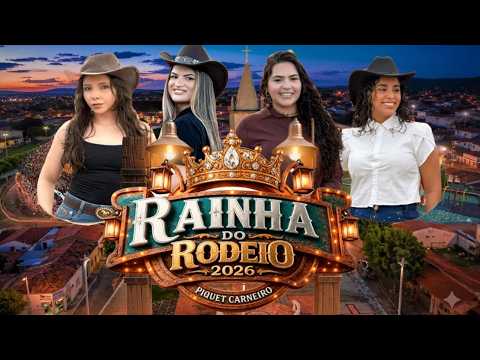🔴 AO VIVO | 33ª Festa do Peão de Boiadeiro, Escolha da Rainha do Rodeio de Piquet Carneiro.