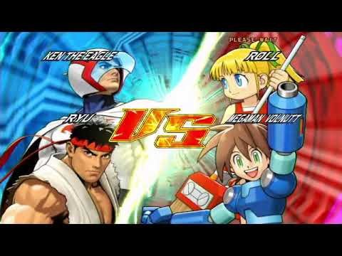 Tatsunoko vs. Capcom: UAS (Wii) Arcade as Ryu/Ken the Eagle