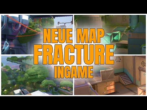NEUE MAP: WIE SIEHT FRACTURE INGAME AUS? BESTE KARTE? | VALORANT | Deutsch