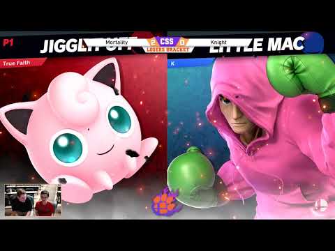 Clemson Smash Series 24 - LE - Mortality (Cloud, Random) vs. Knight (R.O.B., Random) - SSBU