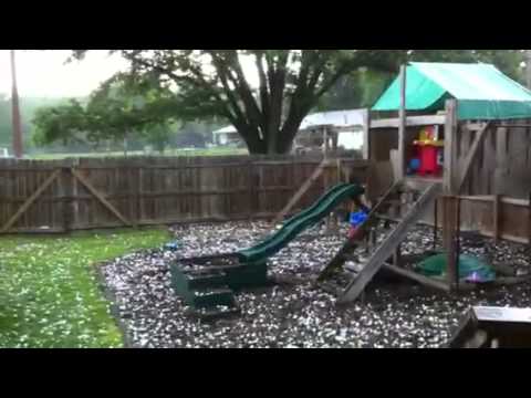 Hail storm Tecumseh KS 5/21/11