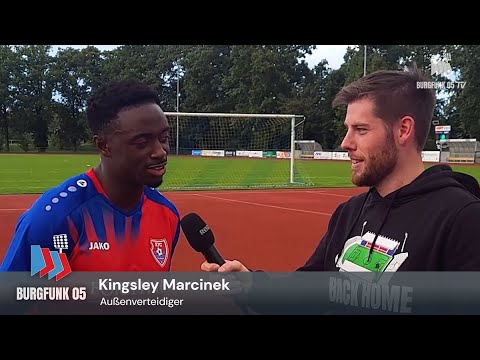 Interview mit Kingsley Marcinek nach dem 2:1-Sieg beim SV St. Tönis
