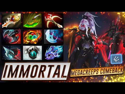 Drow Ranger Immortal Megacreeps Comeback - Dota 2 Pro Gameplay [Watch & Learn]