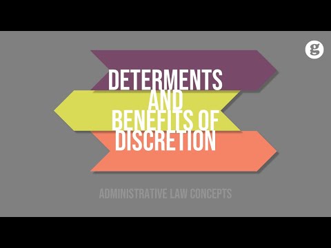 Detriments and Benefits of Discretion