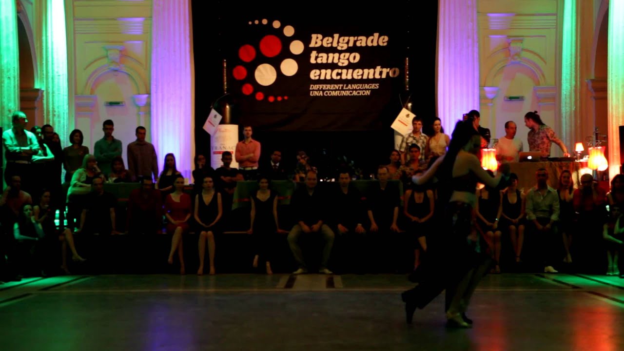 Lucian Stan y Monica Sur @ Belgrade Tango Encuentro 2012 (1/2)