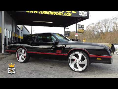 1987 Chevrolet Monte Carlo SS On 24" US Mag Desperado Wheels