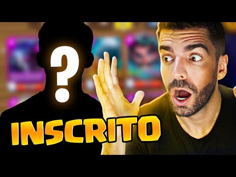 USEI O DECK DOS INSCRITOS NO CLASH ROYALE!