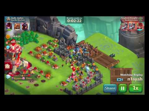 Guardian Kingdoms: Epic 3v3 [Gorilla Warfare vs Broken Crown]