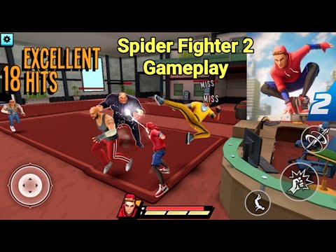 Spider Fighter 2 Game Gameplay - YouTube