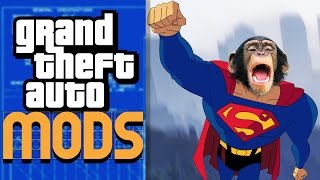 SUPER CHIMP - GTA 5 Mod Gameplay!