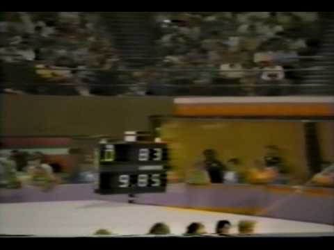 1st T ROM Cristina Grigoras V - 1984 Olympic Games  9.900
