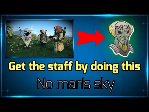 Get the Echoes staff by doing this - no man's sky