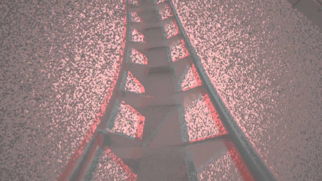 Caronte - 3D Stereo RealFlow Coaster simulation