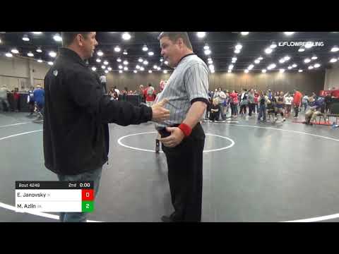 127 Lbs Rr Rnd 3 Elly Janovsky Team Indiana Vs Millie Azlin Team Oklahoma