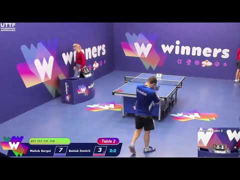 WINners CUP table 2  29.12  Maliuk Sergei - Batiuk Dmitrii   21:30