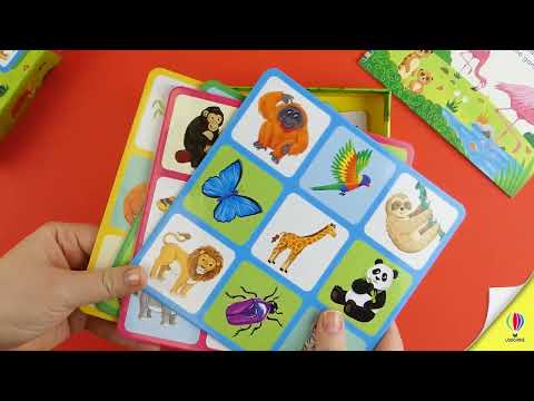 Настольная игра Zoo Matching Games and Book video 1
