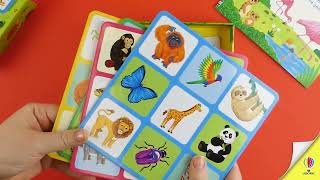 Zoo Matching Games and Book bingo v angličtině pro děti