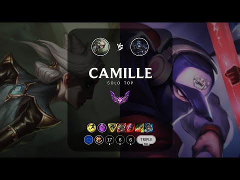 Camille Top vs Shen - EUW Master Patch 13.13