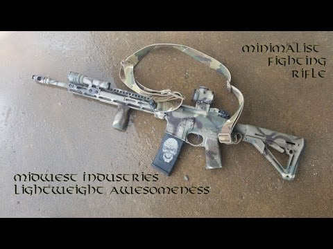 Minimalist Fighting Rifle  - Midwest Industries Lightweight AR