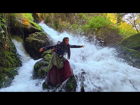 🌊 Kulthum's Amazing Journey to Mysterious Waterfalls🌄: On the Path to Deep Valleys 💚