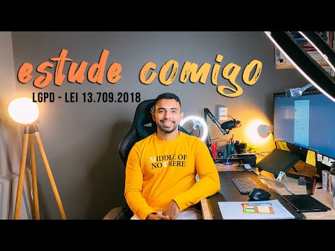 🔴  Estude comigo - LGPD (Lei 13.709/2018) - parte 1