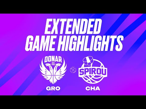 Donar Groningen vs. Spirou Basket Extended Game Highlights