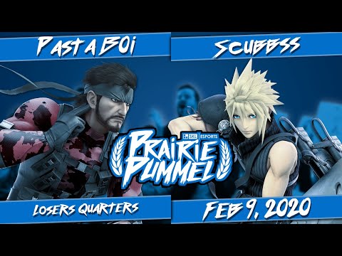 Pasta B0i (Snake) vs Scubbss (Cloud, Lucina) - Top 8 - Losers Quarter-Final - Prairie Pummel