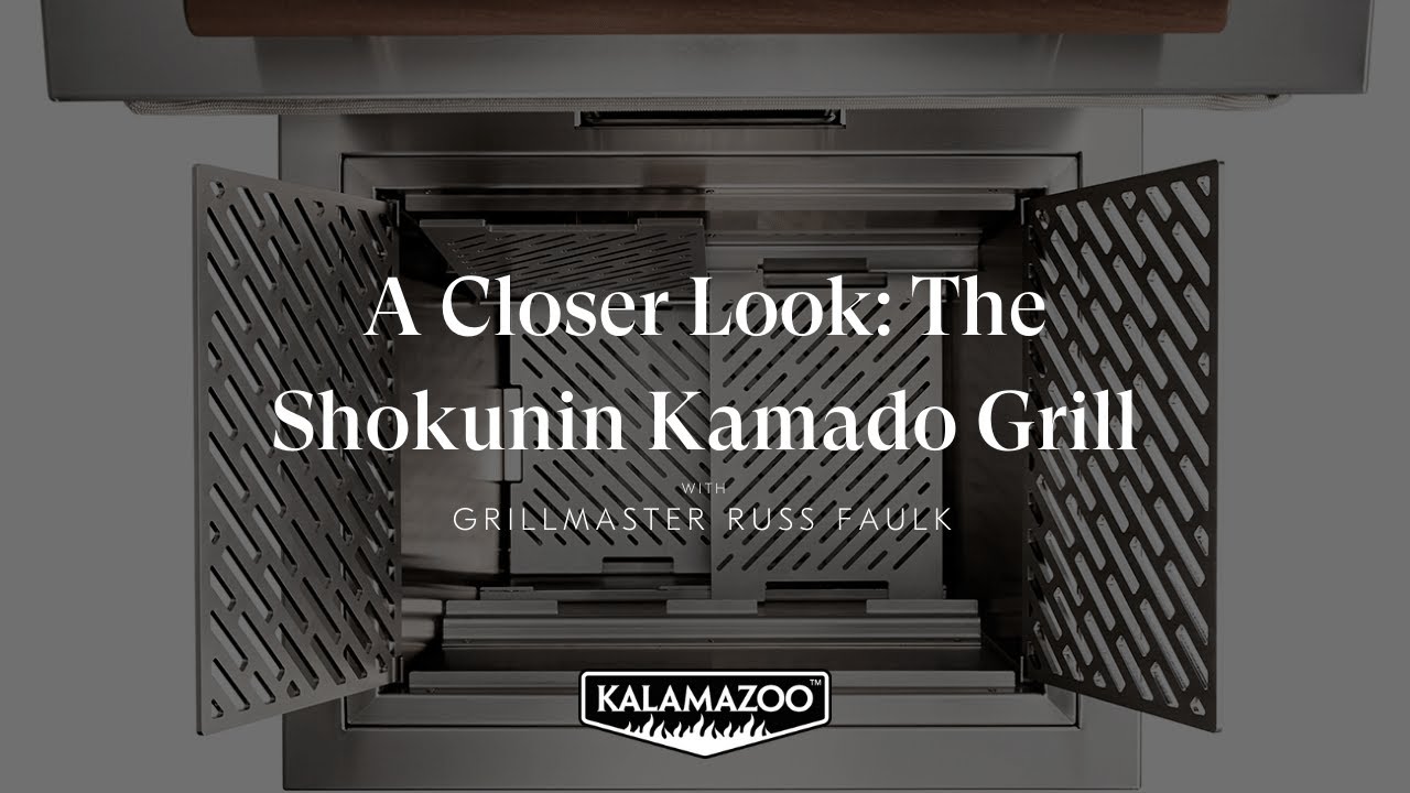 Shokunin Kamado Grill Kalamazoo Outdoor Gourmet