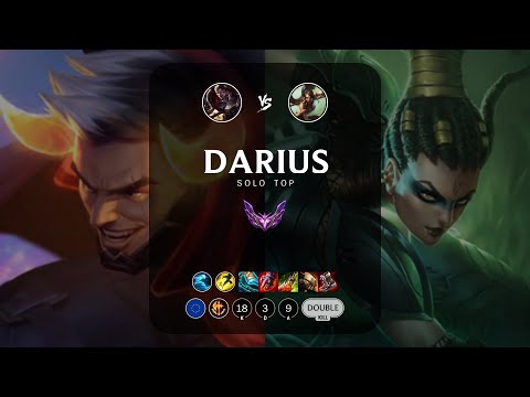 Darius Top vs Nidalee - EUW Master Patch 12.22