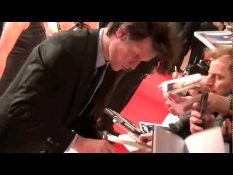 Matt Smith Signing Autographs At The National Television Awards 2012