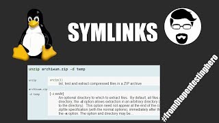 Unzip: how to properly extract files? Symlinks and zip