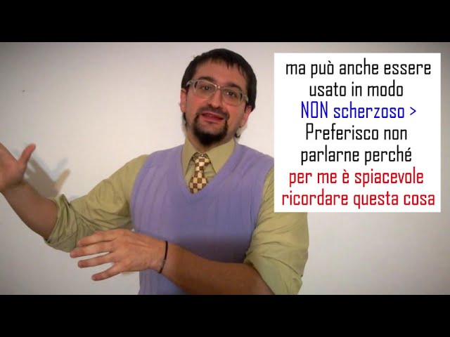 Video pronuncia di scherzoso in Italiano