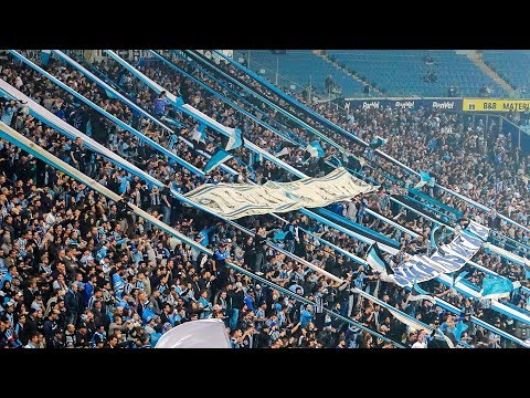 "Geral do Grêmio - Te dou a vida - Grêmio x Bahia" Barra: Geral do Grêmio • Club: Grêmio