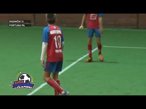 LIGA BUDUĆIH ŠAMPIONA GENERACIJA 2008 RADNIČKI OBRENOVAC -  FORTUNA PANČEVO 5. KOLO